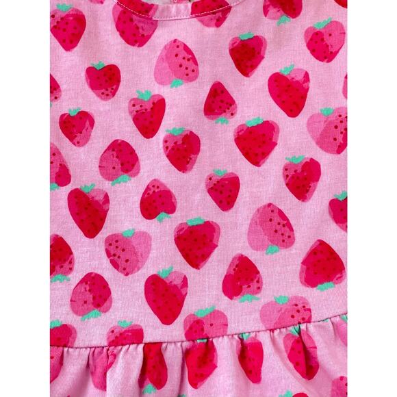 Short Sleeve A-Line Summer Dress Size 12 Month - Picture 3 of 6